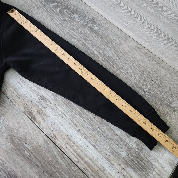 Southpole NASA Apollo Mission Patch Sweatshirt Large Black Polyester Pullover - Picture 10 of 13